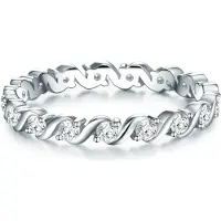 Trilani Ring silver / transparent
