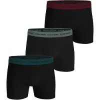 Björn Borg Cotton Stretch Boxers 3-pack Svart, XL