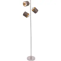 Näve Golvlampa Maron, Brun / rost, Vardagsrum / matsal, Metall, Golvlampa