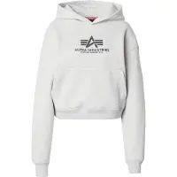 Alpha industries Sweatshirt antracit / ljusgrå