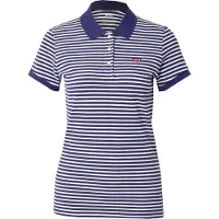 Levi's T-shirt 'Slim Polo Shirt' marinblå / vit
