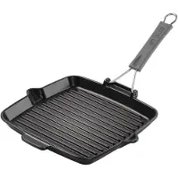 Staub Fyrkantig Grillpanna Induktion 24 Cm