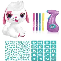 Airbrush Plush Gosedjur - DYI Hund - - One Size - Gosedjur