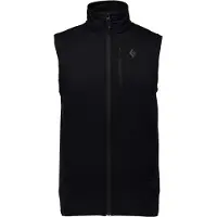 Black Diamond - Toppturskläder - M Coefficient Lt Hybrid Vest Black för Unisex - Storlek S - Svart