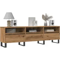 vidaXL Tv-bänk artisan ek 150x30x44,5 cm konstruerat trä