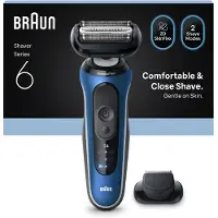 Braun 62-B1200s, Folierakapparat, Svart, Blå, Rostfritt stål, Knappar, AC/Batteri, Litium-Ion (Li-Ion)