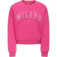 ONLY GIRLS Sweatshirt magenta / vit