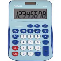 MAUL MJ 550, Ficka, Display, 8 siffror, 1 linjer, Batteri, Svart
