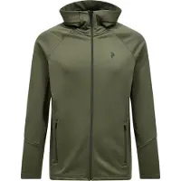 Peak Performance Men's Rider Essentials Zip Hood Pine Needle/pine Needle/