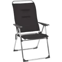 Lafuma Mobilier - Campingbord och campingstolar - Alu Cham AirComfort Black för UnisexAluminium - Svart