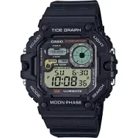 Casio Klocka - - Sport WS-1700H-1A - Kvarts - Resin - Svart - 10 Atm