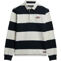 Superdry Vintage Athletic Stripe Rugby T-shirt Med Lång ärm