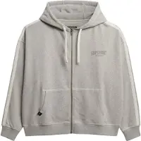 Superdry Athletic Essentials Relaxed Fit Sweatshirt Med Dragkedja