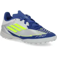 Adidas Fotbollsskor - F50 Liga TF J Messi - Silv - - 35,5 - Fotbollsskor – Grus