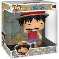 Funko POP! One Piece Monkey D Luffy Töjbar Superstor Jumbofigur 25 Cm