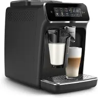 Philips 3300 series EP3341 - Automatisk kaffekokare med mjölkskummare - 15 bar - glänsande svart