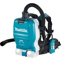 Makita DVC265ZXU - Dammsugare - ryggsäck - påse