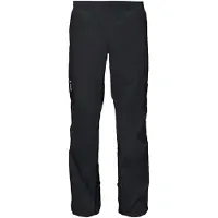 Vaude Men's Drop Pants II, regnbyxor, herr, svart