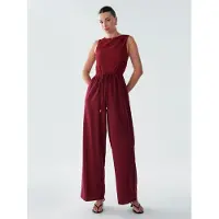 BWLDR Jumpsuit 'Paige' röd