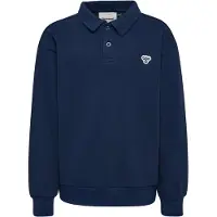Hummel Loose Pique Pikétröja Med Lång ärm