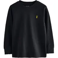 Next T-shirt gul / svart