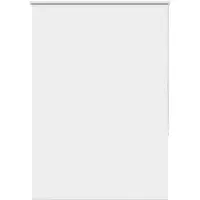 vidaXL Rullgardin mörkläggningsgardin vit 115x150 cm tyg bredd 110,7cm