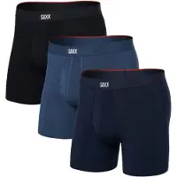 Saxx Vibe Xtra Brief Fly Boxers 3 Enheter
