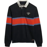 Superdry Vintage Athletic Stripe Rugby T-shirt Med Lång ärm