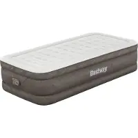 Bestway Fortech Tough Guard Twin Wave-beam Reinforced Enkel Luftmadrass Med Inbyggd Pump