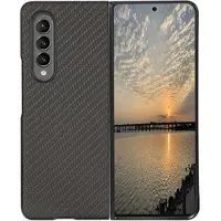 Mtp Products Samsung Galaxy Z Fold3 5G Hybrid Skal - Kolfiber - Svart