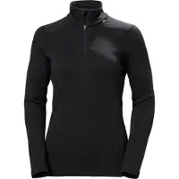 Helly Hansen Lifa Merino Midweight 1/2 Zip, Dam, Svart