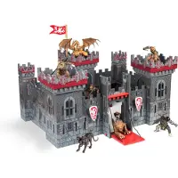 Papo Mutanternas slott - 58x40,5x30,5 cm - 42 Delar - - One Size - Leksaker