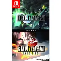 Games Switch Final Fantasy Vii + Final Fantasy Viii Remastered Twin Pack