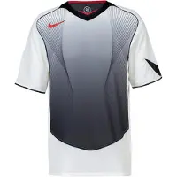 Nike Tränings T-Shirt Dri-FIT T90 Energy Jersey - Vit/Svart/Svart/Gym Röd, storlek Small