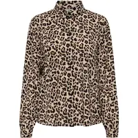 JDY Blus 'JDYBROOKE' beige / greige / svart