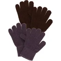 CeLaVi Handskar - Ull/Polyester - 2-pack - Moonscape m. Glitter - - 7-12 år (122-152) - Handskar