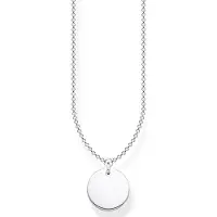 Thomas Sabo wih disc silver halsband KE1958-001-21-L45V