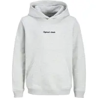Jack & Jones Hoodie - Noos - JorNorrebro - White Melange - - 10 år (140) - Hoodie
