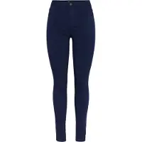 Pieces Jeggings marinblå