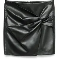 Vero Moda Korta kjolar VMGAWN MW PU SHORT kvinnor - Svart - EU M