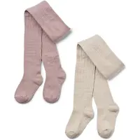 Wheat Strumpbyxor - Ull - Karla - 2-pack - Dry Rose - - 50/56 - Strumpbyxor