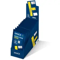 Amacx On The Go Energidryck Engångsdos Förpackning Citron 42g 12 Enheter