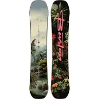Burton - Snowboards - Custom Jungle 2027 för UnisexUll - Storlek 150 cm - Grön