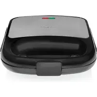 Tristar Smörgåsjärn Non-stick-beläggning, BPA-fri, Kontrolljus, Överhettningsskydd Svart