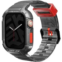 Super Merchant Fodral till Apple Watch 45mm Skinarma Saido Rökigt