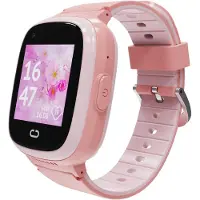 3d printing machine LT30 4G Kids Smart Telefonsamtal Titta på videochatt LBS GPS WiFi SOS Monitor Kamera IP67 Vattentät rosa