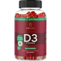 VitaYummy Vitamin D3 Raspberry 90 pieces