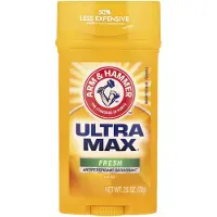 Arm & Hammer , UltraMax, Fastighetsantiperspirant och deodorant, Fräsch, 2,6 oz (73 g)
