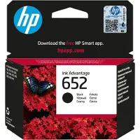 HP 652 Bläckpatron Svart
