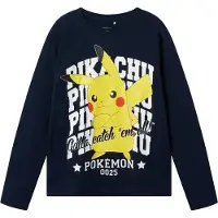 Name it T-shirt 'NKMAst Pokemon' mörkblå / gul / röd / vit